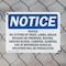 Signmission Posted No Cutting Of Trees Limbs Brush, 10 in W x Rectangle, Plastic OS-2PACK-NS-P-710-L-17718 - alternate 2